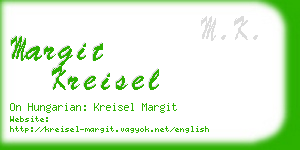margit kreisel business card